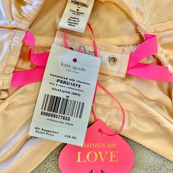 Kate Spade Hammered Silk Chemise - Picture 4 of 5